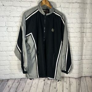 Wu Tang Clan Vintage 90's Track Jacket Windbreaker Full Zip Hip Hop